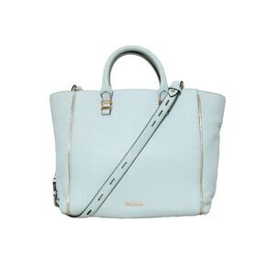Rebecca Minkoff Light Blue Leather Tote Bag with Wallet (C4)